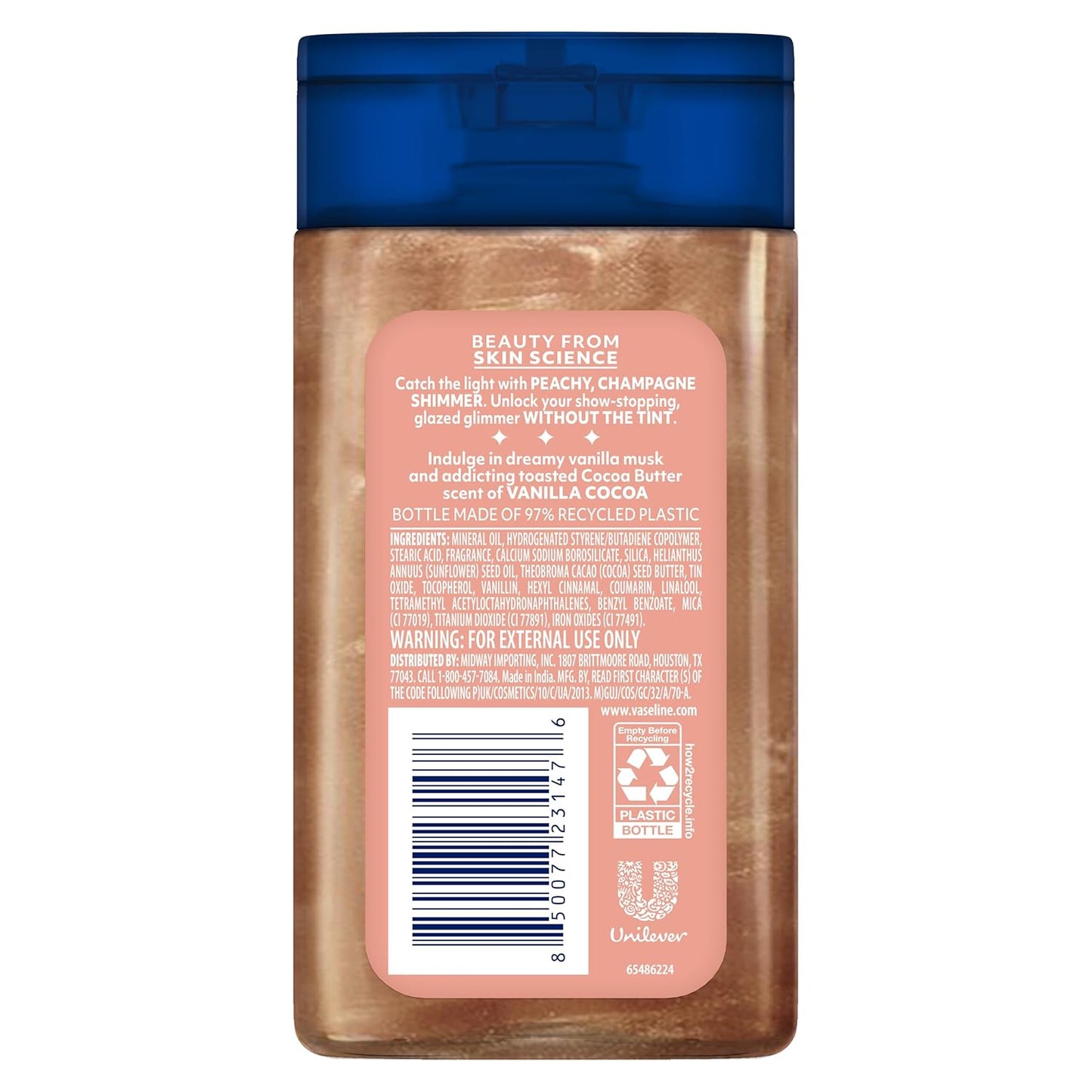 Aceite en Gel Sunlit Glow 50 ml Gel Oil Vaseline