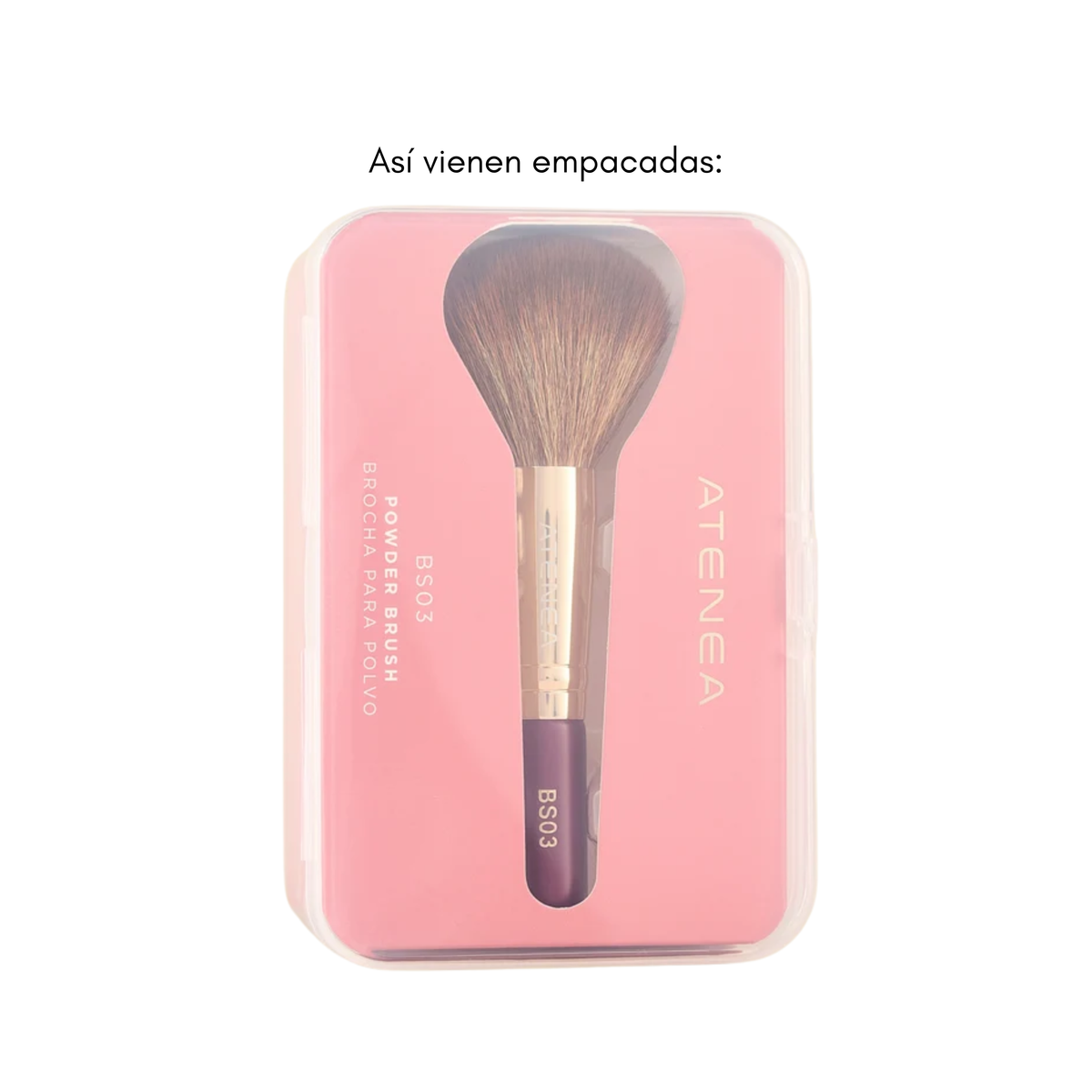Brochas Individuales Mini Sublime Atenea