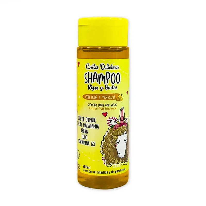 Shampoo Rizos y Ondas 250 ml Cositas Deliciosas
