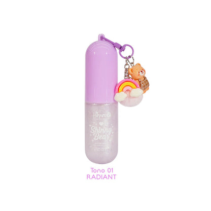 Mini Shimmer Shinny Bear Purpure