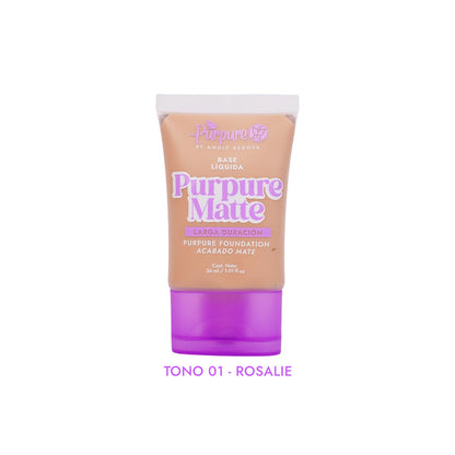 Base Líquida Matte Purpure