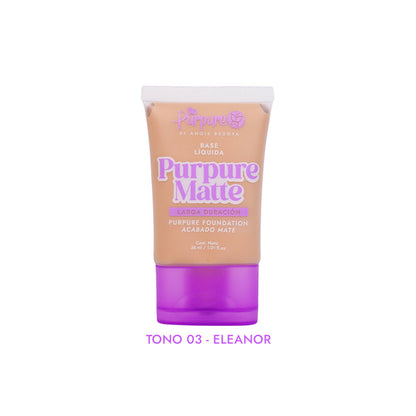 Base Líquida Matte Purpure
