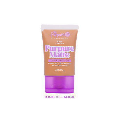Base Líquida Matte Purpure