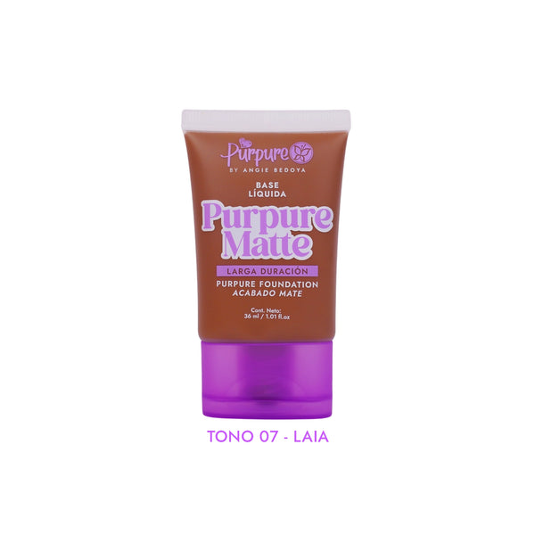 Base Líquida Matte Purpure