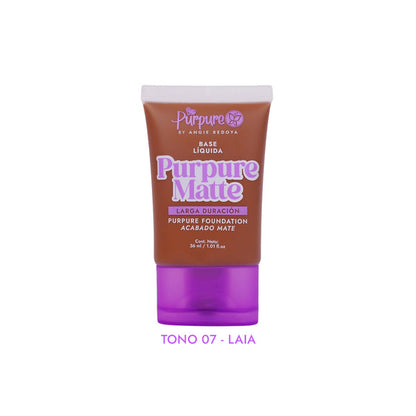 Base Líquida Matte Purpure