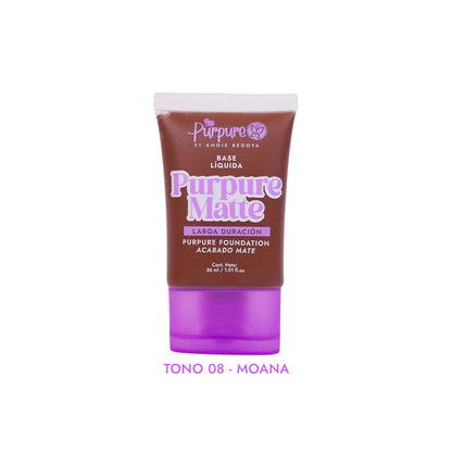 Base Líquida Matte Purpure