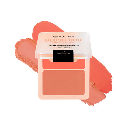 Rubor 2 en 1 Sunset Glam Samy