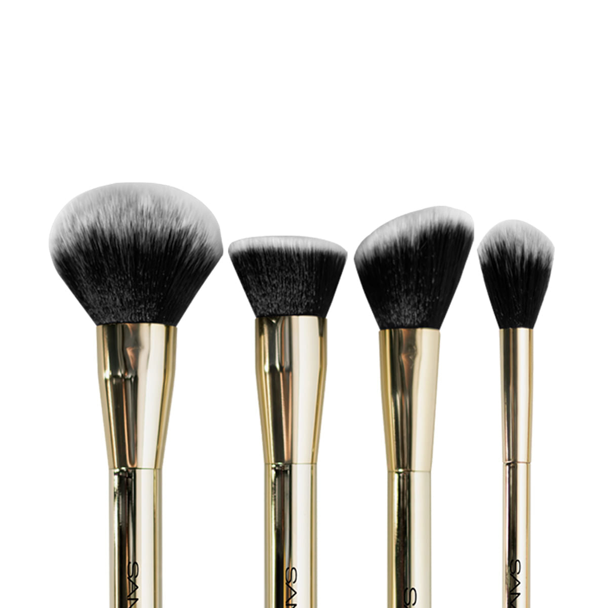 Kit X10 Brochas Velvet Glam Samy