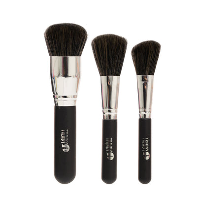 Kit X6 Brochas Mini Negro Trendy