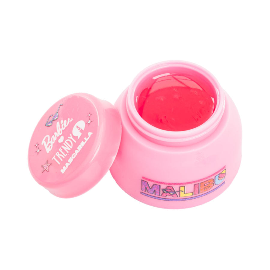 Kit Gloss + Mascarilla de Labios Barbie Malibu