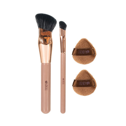 Kit de Brochas Piel Luxe Trendy
