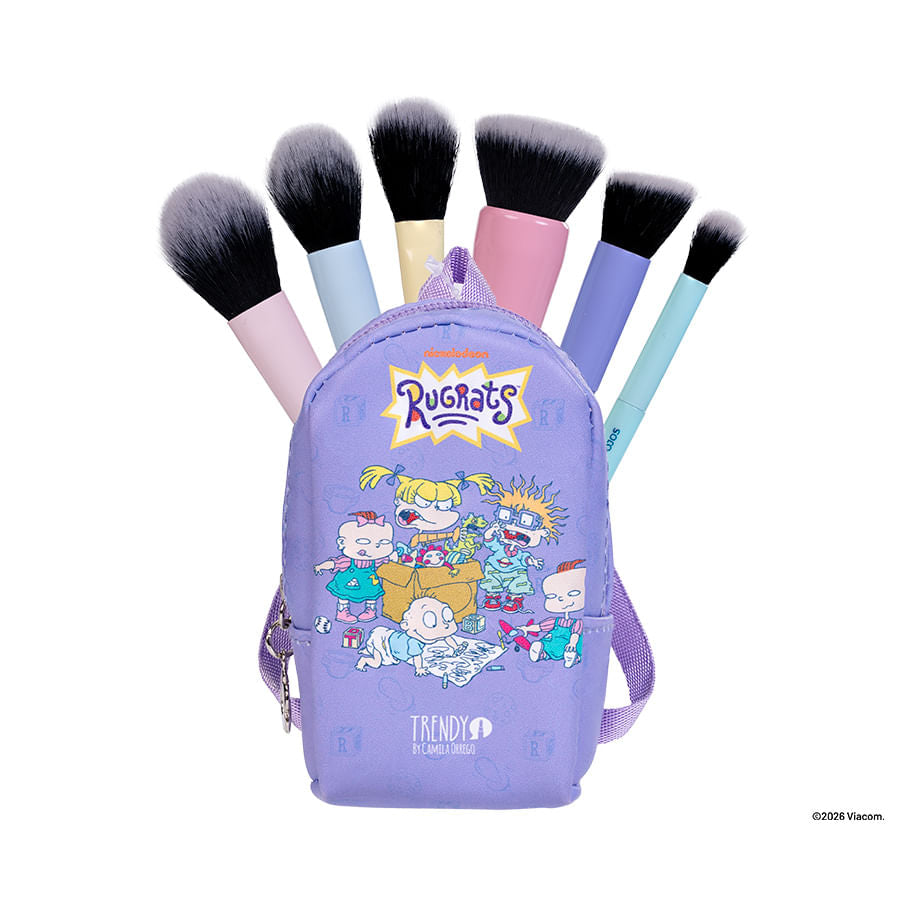 Kit X6 Brochas Mini Rugrats Trendy