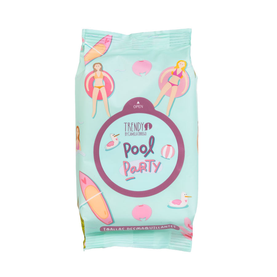 Toallas Desmaquillantes Pool Party Trendy