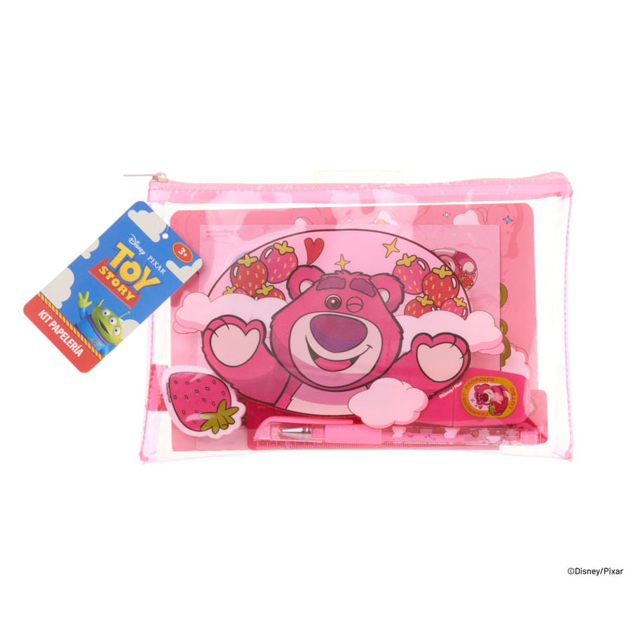 Kit Papeleria Lotso Toy Story Trendy