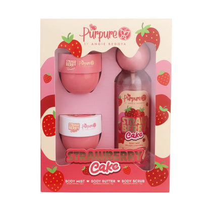 Kit Corporal X3 Strawberry Cake Purpure