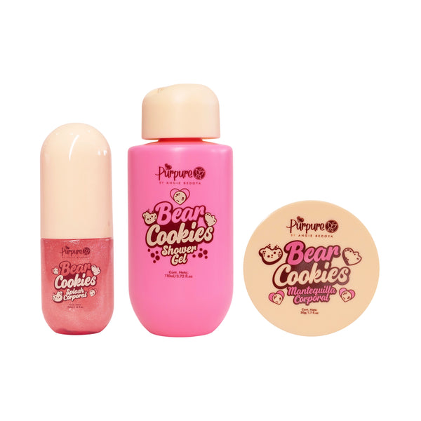 Kit Cartuchera Bear Cookies Purpure
