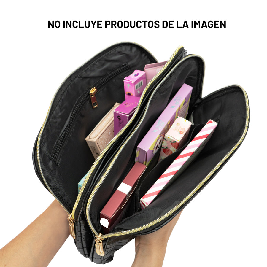 Cosmetiquera Cuerina Trendy