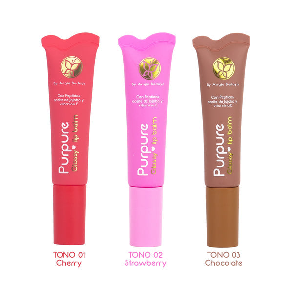 Lip Balm Glossy Purpure