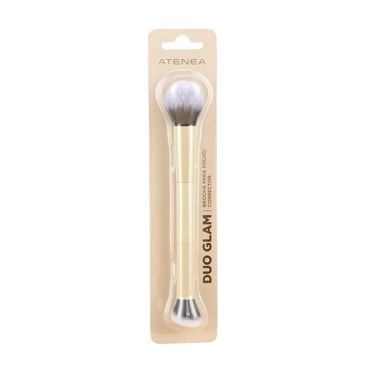 Brocha Duo Glam 05 Gota Polvo / Corrector Atenea