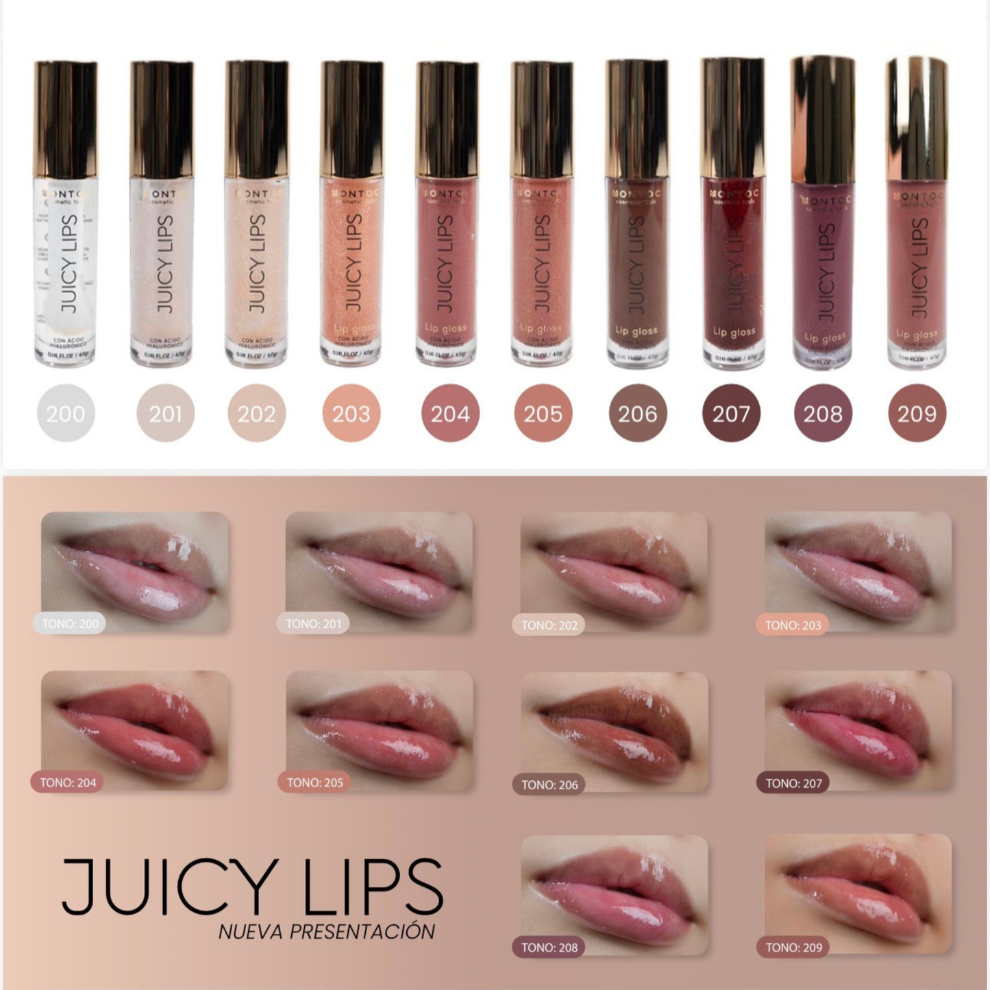 Gloss Juicy Lips Montoc