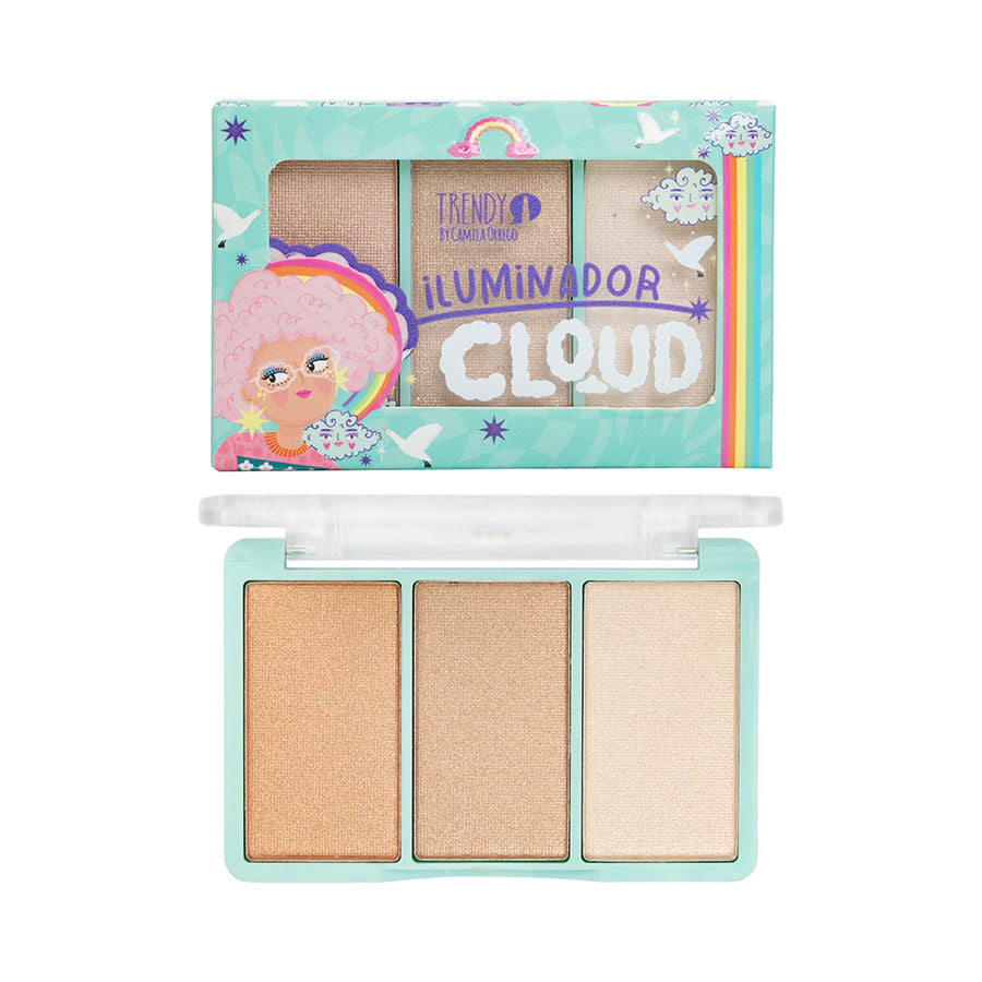 Iluminador en Trio Cloud Trendy